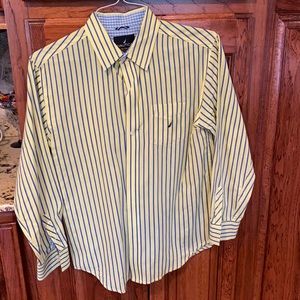 Boys Nautica Button down dress shirt size 14/16